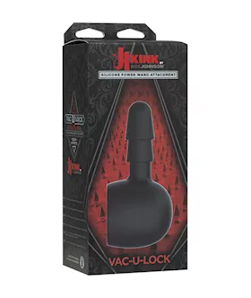 Kink Silicone Wand Vac-u-lock Attachment