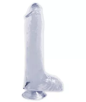 Basix 8 Inch Dong W Suction Clear