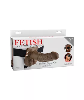 Fetish Fantasy Series 7 Inch Hollow Strap-on With Balls