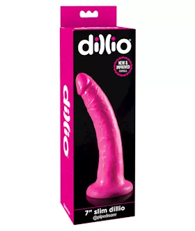 Dillio 7 Inch Slim Suction Cup Dildo