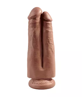 King Cock 7 Inch Two Cocks One Hole