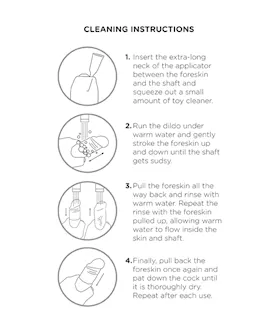 King Cock 7 Inch Uncut Suction Cup Dildo