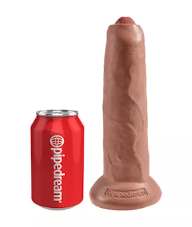 King Cock 9 Inch Uncut Cock