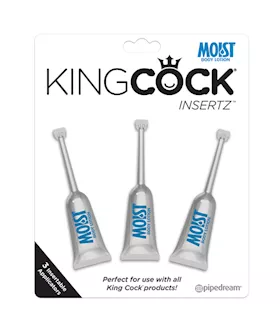 King Cock Moist Insertz 3-pack