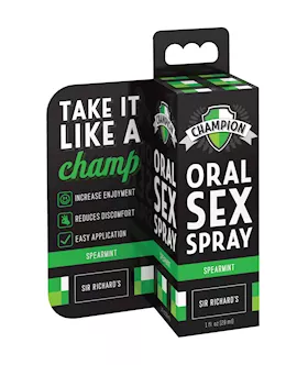 Spearmint Sir Richard's Champion Oral Sex Spray