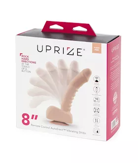 Uprize Remote Control Rising 8 Inch Vibrating Dildo