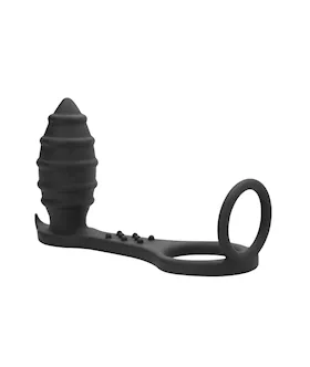 Butt Plug With Cock Ring And Ball-strap