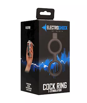 E-stimulation Cock Ring With Ballstrap