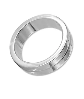 Single Grooved Cock Ring - (15x45mm)