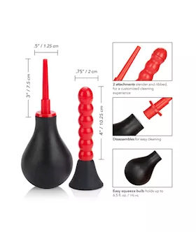 Ribbed Anal Douche