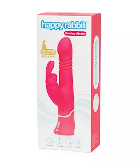 Happy Rabbit Thrusting Realistic Vibrator