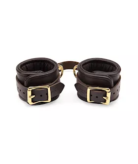 Coco De Mer  Leather Wrist Cuffs