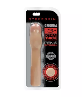 Cyberskin Original 3 Inch Xtra Thick Penis Extension