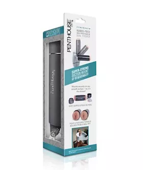 Penthouse Pet Cyberskin Hands-free Adjustable Dual Stroker - Jenna Sativa