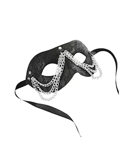 Sincerely Chained Lace Mask