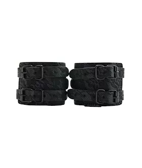 Sincerely Lace Double Strap Handcuffs