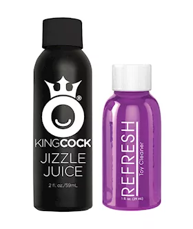 King Cock  10 Inch Squirting Dildo With Balls
