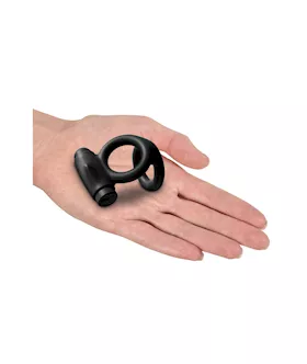 Control By Sir Richards Vibrating Silicone Cock And Ball Ring