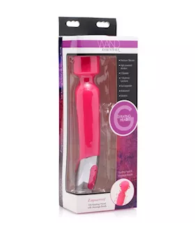Empowered 10x Rotating Wand With Massage Beads