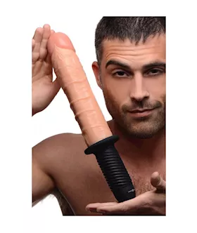 Onslaught 13 Mode Xl Vibrating Thrusting Dildo