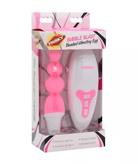 Bubble Blast Beaded Vibrating Egg