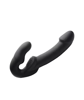 Evoke Rechargeable Vibrating Silicone Strapless Strap-on
