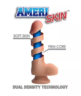 Usa Cocks 8 Inch Ameriskin Dildo