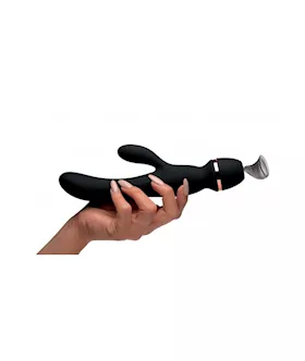 Inmi Shegasm Supreme 3-in-1 Silicone Suction Rabbit Vibe