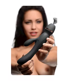 Inmi Shegasm Supreme 3-in-1 Silicone Suction Rabbit Vibe
