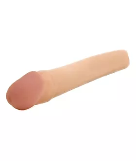 Cyberskin 2 Inch Xtra Thick Vibrating Transformer Penis Extension Light Clamshell