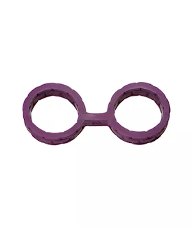 Japanese Style Silicone Bondage Cuffs - Large