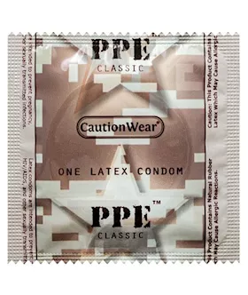 Caution Wear Ppe Condoms - 1000 Pack