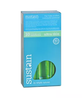 Sustain Ultra Thin Condoms 10 Pack
