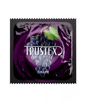 Trustex Grape Flavoured Condoms - 3 Pack