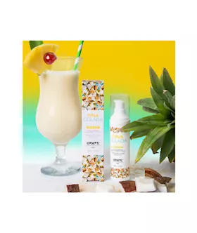Warming Gourmet Massage Oil - Pina Colada