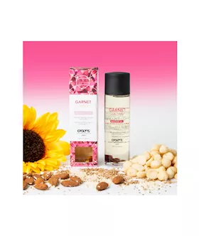 Organic Massage Oil With Stones - Garnet Argan