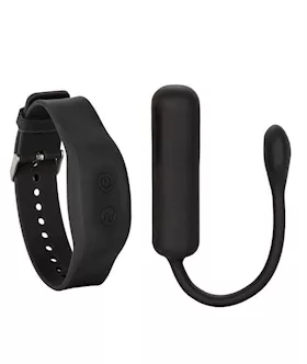 Petite Bullet Mini Vibrator With Wristband Remote