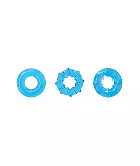 Renegade Dyno Cock Rings - Set Of 3