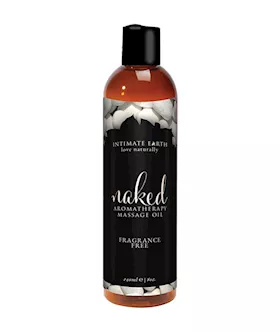 Intimate Earth Naked Aromatherapy Massage Oil - Fragrance Free