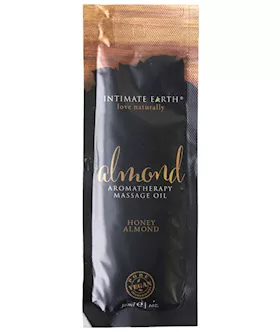 Intimate Earth Almond Aromatherapy Massage Foil - Almond