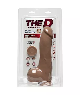 The Master D Ultraskyn Dildo With Balls