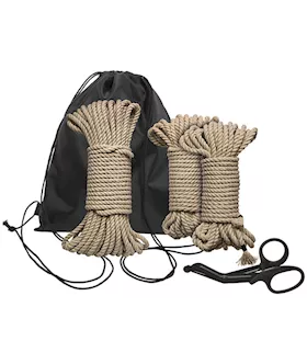 Kink - Bind And Tie 5 Piece Initiation Hemp Rope Kit