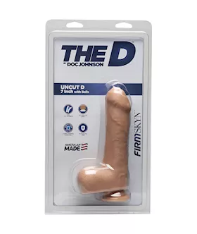 Doc Johnson Firmskyn Uncut Dildo With Balls