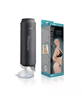 Penthouse Pet Cyberskin Hands-free Adjustable Dual Stroker 