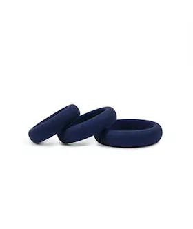 Hombre Xtra Stretch Silicone C-bands 3pk Navy