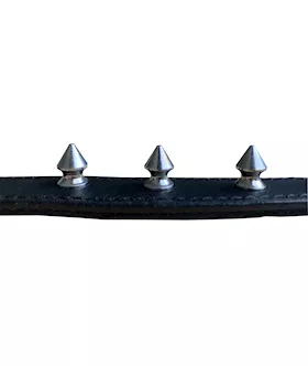 Spiked Leather Collar