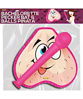 Bachelorette Party Pecker Bat And Balls Pinata