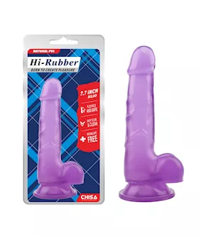 Hi-rubber Jelly Suction Cup Dildo