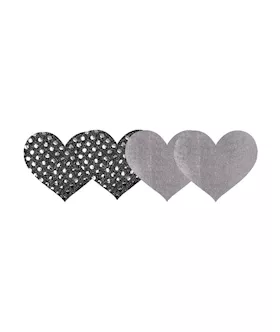 Dark Angel Hearts Pasties