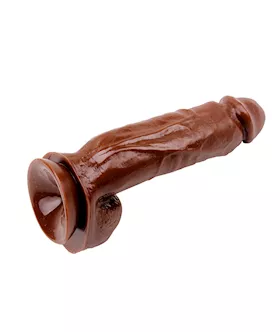 Hard On Suction Dildo With Balls